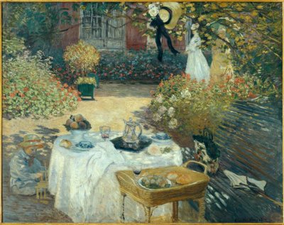 Das Frühstück von Claude Monet